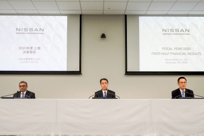 日産自動車、最終赤字は3300億円 2020年4-9月期決算 画像