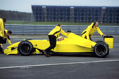 【ホンダF1ストーキング】ジョーダン佐藤、バルセロナテスト開始 画像