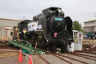 えちごトキめき鉄道がデゴイチを公開…和歌山からやってきたD51 827 11月28日 画像