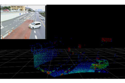 パイオニア、3D-LiDARを活用した「交差点監視システム」の検証を実施 画像