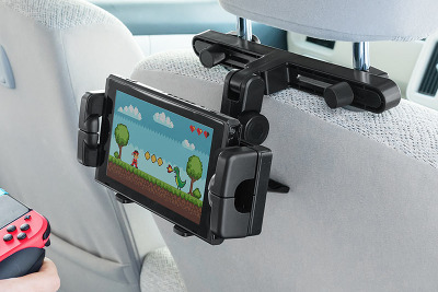 Nintendo Switchを設置できるヘッドレストホルダー サンワが発売 画像