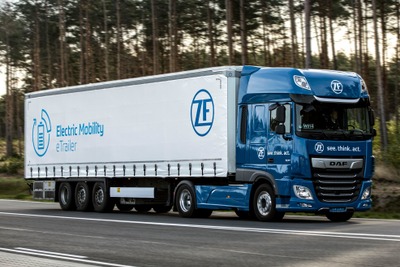 ZFの電動パワートレイン「eTrailer」、イノベーションアワード受賞…欧州自動車部品工業会 画像
