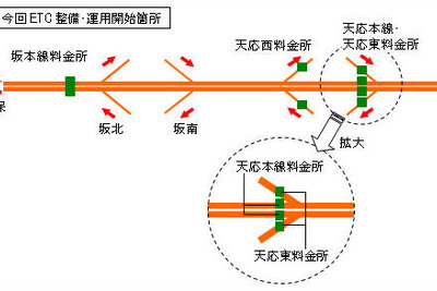 広島呉道路クレアラインでETCの運用開始へ 画像