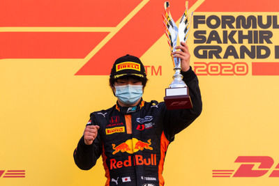 来季F1昇格が期待される角田裕毅、今季F2をシリーズ3位で終了 画像