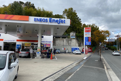 日本初、ガソリンスタンド空きスペースを駐車場として貸出　akippa 画像