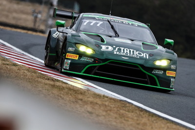 【スーパー耐久 第5戦】777号車D’station Vantage GT3が予選ポール、オートポリスでも速さみせる 画像