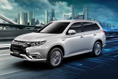 三菱 アウトランダーPHEV、海外初の現地生産をタイで開始 画像