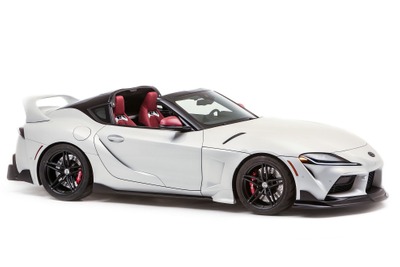 トヨタ スープラ がオープンカーに!「スポーツトップ」完成…4代目「A80型」に敬意 画像