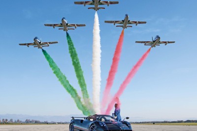 伊空軍アクロバット飛行チーム60周年…パガーニ、840馬力のロードスターを3台限定生産 画像