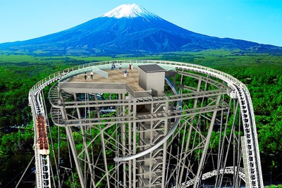 富士急ハイランド FUJIYAMA 頂上地点に絶叫＆絶景展望台　2021年夏 画像