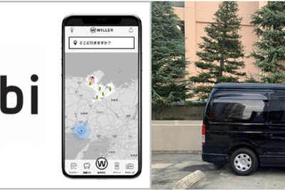 地方鉄道沿線でオンデマンド交通サービス、ウィラーが実証実験へ 画像