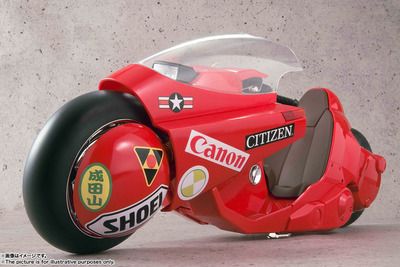 『AKIRA』金田バイクのフィギュアが再販へ、価格は5万4000円…ピーキー過ぎてお前にゃ無理だよ 画像