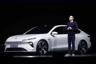 中国版テスラ「ニーオ」、高性能EVセダン発表…航続は1000km以上 画像