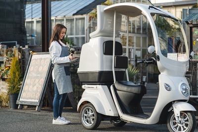 ブレイズ、3輪EVデリバリーバイクの予約販売開始…航続距離100km 画像