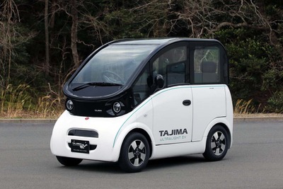 出光興産とタジマモーター、4人乗り超小型EVを150万円以下で発売へ　2022年からSSで販売 画像