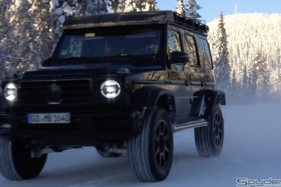 メルセデス Gクラス 4×4スクエアード 次期型が雪山を駆け上る［動画］ 画像