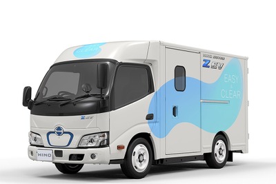日野、超低床・ウォークスルーの小型EVトラックを開発 2022年初夏市場導入 画像