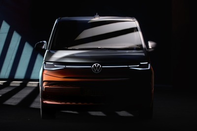 VWのミニバン『マルチバン』次期型、ティザーイメージ…デビューは2021年後半 画像