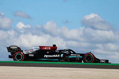 【F1 ポルトガルGP】フリー走行2回目はハミルトンがトップタイム…フェルスタッペンが2番手 画像