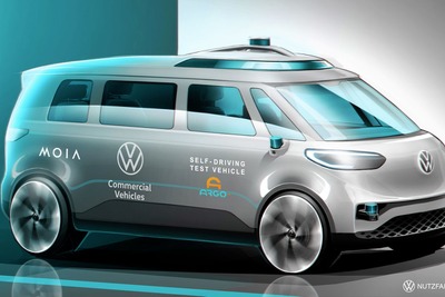 VW、自動運転EVの実証実験へ…電気ミニバン『ID. BUZZ』ベース 画像