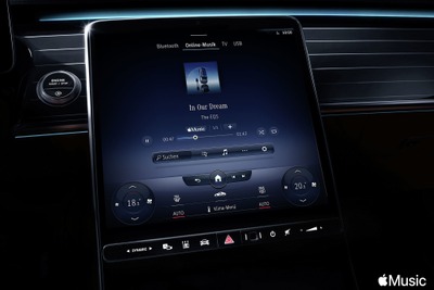メルセデスベンツ、「Apple Music」車載化…新世代インフォテインメント「MBUX」に 画像