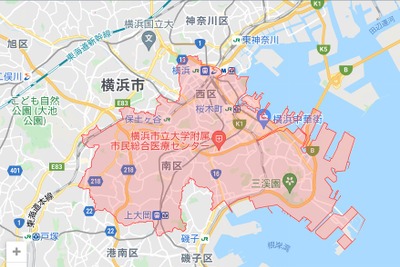 スマホを振るだけでタクシーが呼べる、横浜地区での提供エリア拡大…kmタクシー 画像