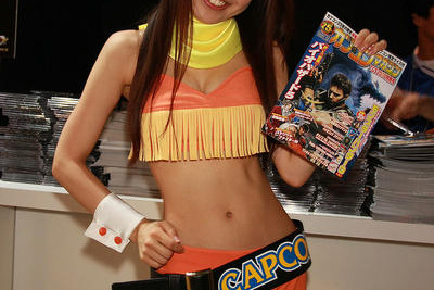 【東京ゲームショウ08】コンパニオン写真蔵…カプコン 画像