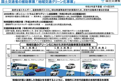 電気バスやFCタクシー導入の支援先、15事業を決定　国交省 画像