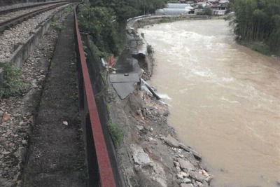 大雨によるJR西日本の終日運休が拡大…岩手県の大船渡線は再開　7月8日の鉄道運休情報 画像