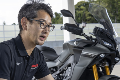 【ヤマハ トレーサー9 GT 新型】基本はMT-09と共通、でも実現したかった「トレーサーらしさ」とは 画像