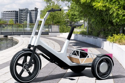 BMW、3輪電動アシスト自転車コンセプト発表---多用途性を追求 画像