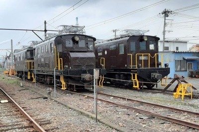 岳南電車の電気機関車公園は「がくてつ機関車ひろば」に…8月21日のオープン当日はライトアップも 画像