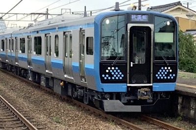 相模線用の新型車両は11月18日にデビュー…4両編成、オールロングシートのE131系500番代 画像