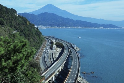 台風16号接近、10月1日朝より東名 富士IC～清水JCT など通行止めとなるおそれ 画像