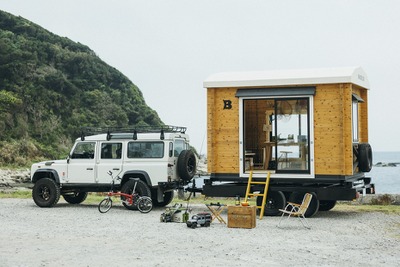 「走るログ小屋」登場、移動するプライベート空間…価格は386万円から 画像