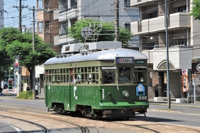 元神戸市電のワンマンカーが広島電鉄でリバイバル　10月14日から 画像