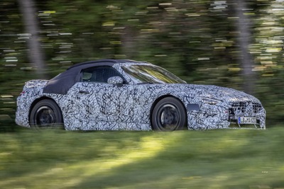 メルセデスAMG SL デビューが決定…メルセデスベンツ SL 後継 10月28日 画像