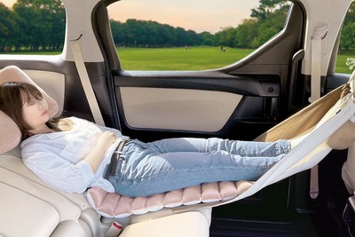 車内仮眠用ハンモック登場、ISOFIX固定金具など活用の安心設計…カーメイト 画像
