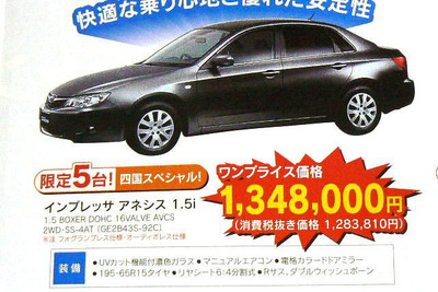 【値引き情報】セダンか、ハッチバックか、軽自動車か? 画像