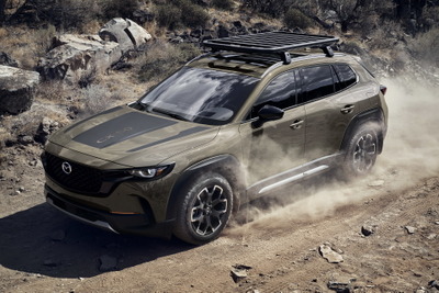 マツダ、新クロスオーバーSUV『CX-50』を米国発表…ハイブリッドも設定へ 画像