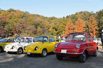 レトロな街に昭和の名車が集合…青梅宿懐古自動車同窓会2021 画像