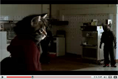 ［動画］キムタクよりカッコいい猫人間!?　豪トヨタ カローラ のCM 画像