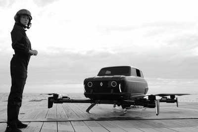 ルノー、空飛ぶ車を発表…名車『4』を再解釈 画像