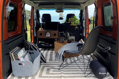 【ダイハツ アトレー 新型】広くフラットな荷室は車中泊に最適…第三の居場所 画像