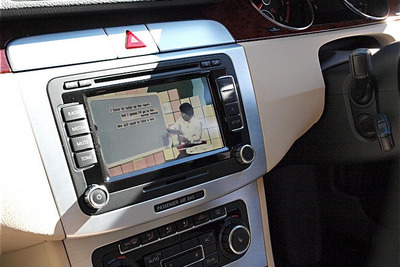 【VW パサートCC 日本発表】地デジ対応カーナビを標準装着 画像