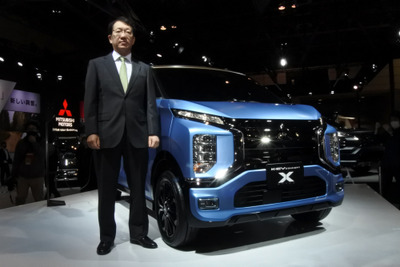 三菱が新型軽EVを初公開：加藤社長「EVは特別なクルマではない」…東京オートサロン2022 画像