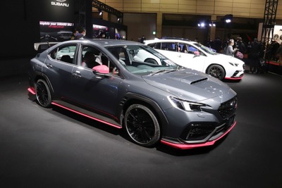 STIがレヴォーグとWRX向けにパーツを開発中か…東京オートサロン2022展示車 画像