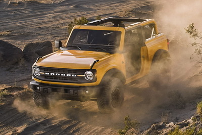 フォード ブロンコ 新型に高性能版「ラプター」登場　1月23日発表へ 画像