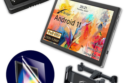 キッズもニッコリ! 無線ルーターと10.1インチタブレット同梱の「車でお出かけセット」 画像