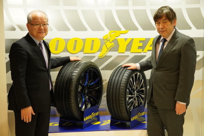 グッドイヤーがフラッグシップ2製品発表! ヨーロッパ独自の環境を考えて開発 画像